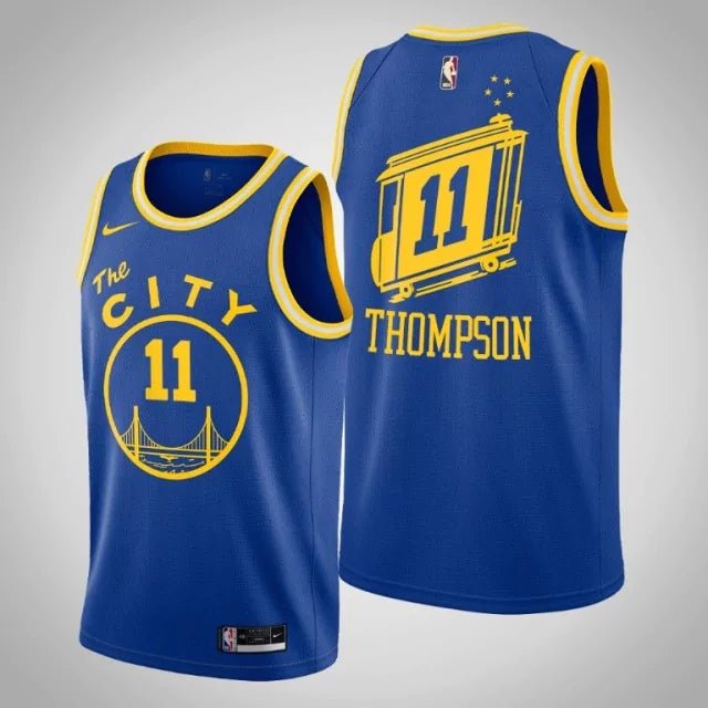 Regata NBA Golden State Warriors Classic Edition 20/21 Authentic Thompson 11 - Azul