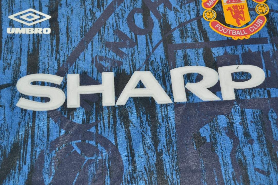 Camisa Manchester United Away 92/93 - Versão Retrô "Cantona" Nº 7 - Imagem 8