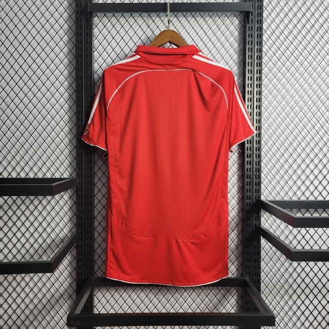 Camisa Retrô Liverpool 2006/07 Masculino Vermelho - Imagem 2