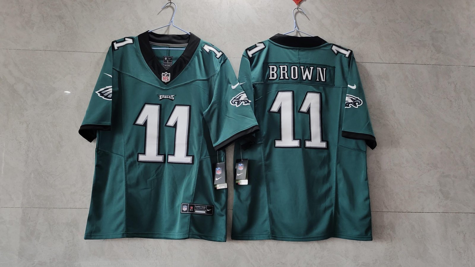 Camisa NFL Philadelphia Eagles Vapor F.U.S.E. Limited Jersey Verde - Imagem 5