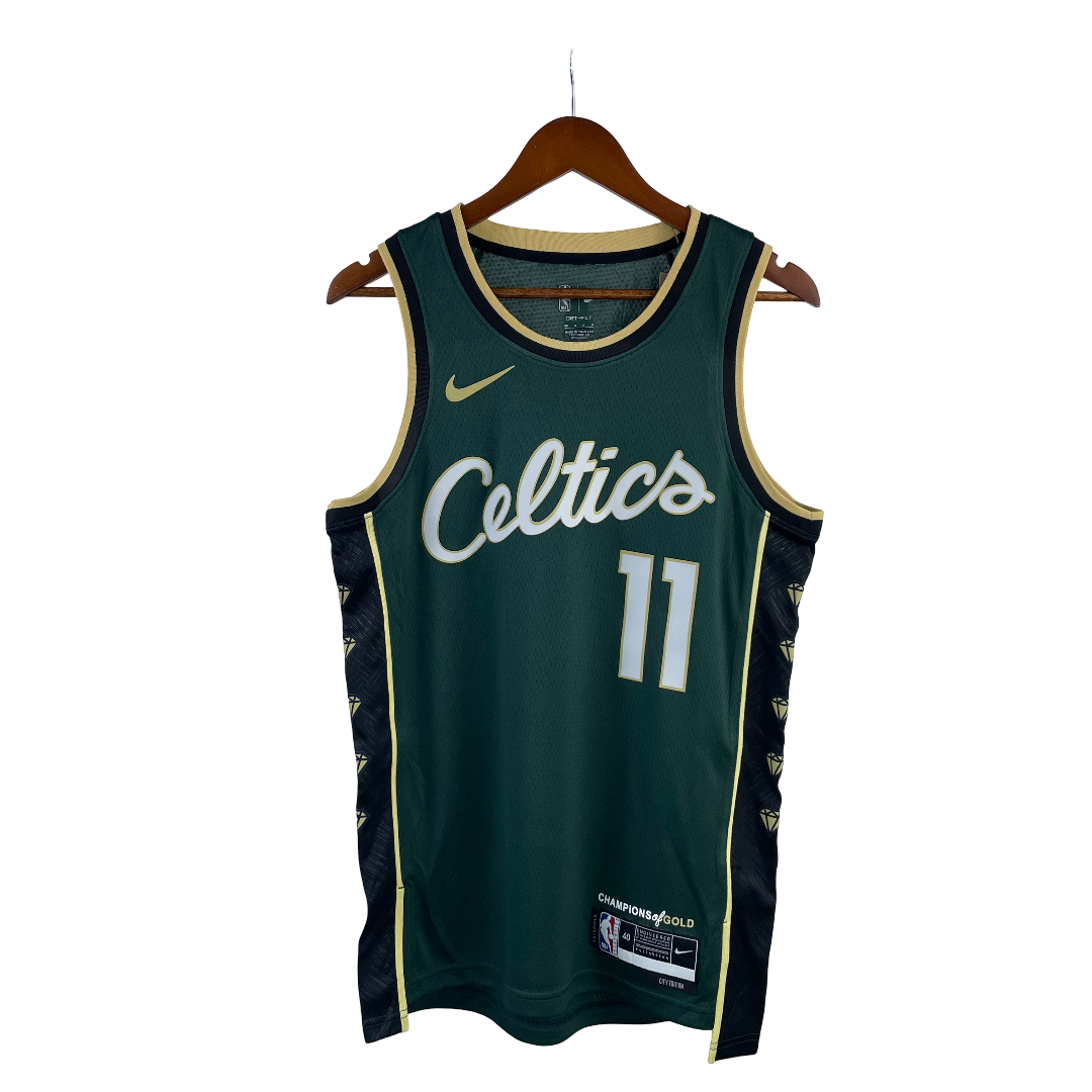 Regata NBA Boston Celtics City Edition Authentic Irving 11 - Verde