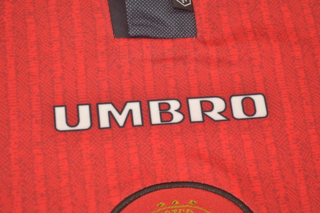 Camisa Manchester United Home 96/98 - Versão Retrô "Cantona" Nº 7 - Imagem 8