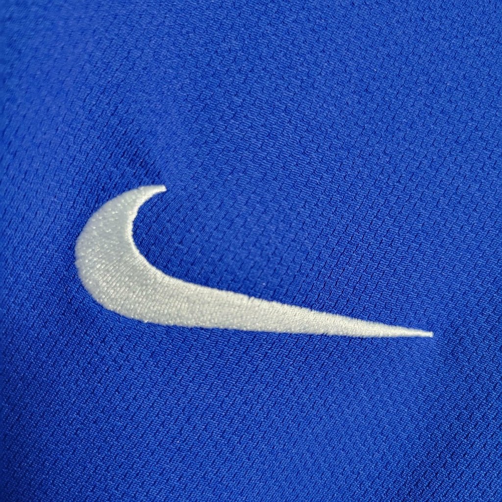 Camisa Retrô Manchester United 2007/08 Masculino Azul - Imagem 7