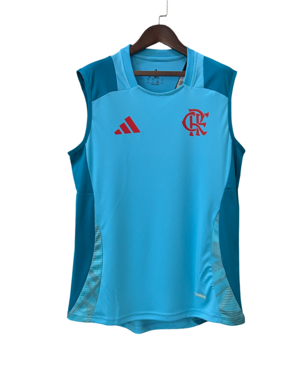 Camisa Regata Flamengo Treino 25/26 Masculina - Azul claro