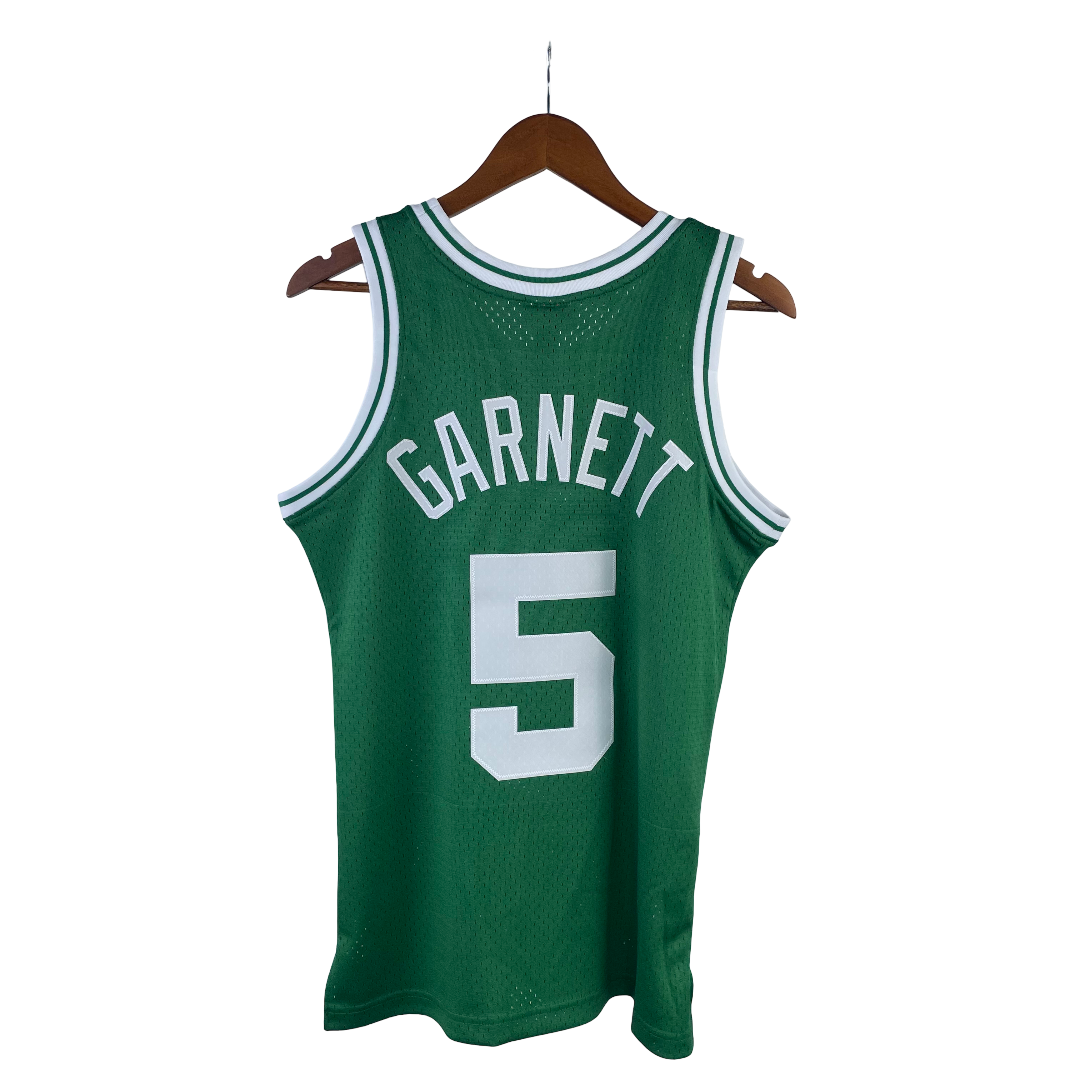 Regata NBA Boston Celtics Classic Mitchell & Ness Authentic Garnett 5 - Verde - Imagem 2