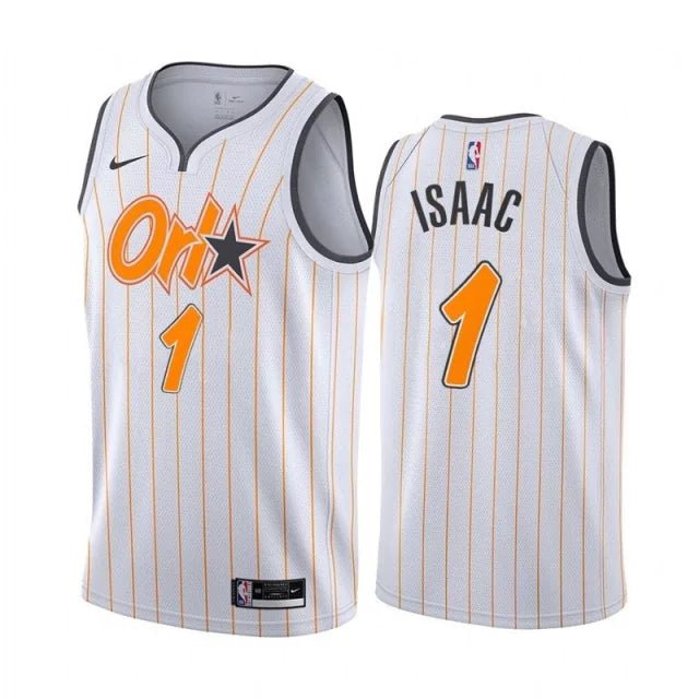 Regata NBA Orlando Magic Edition 20/21 Authentic Isaac 1 - Branca