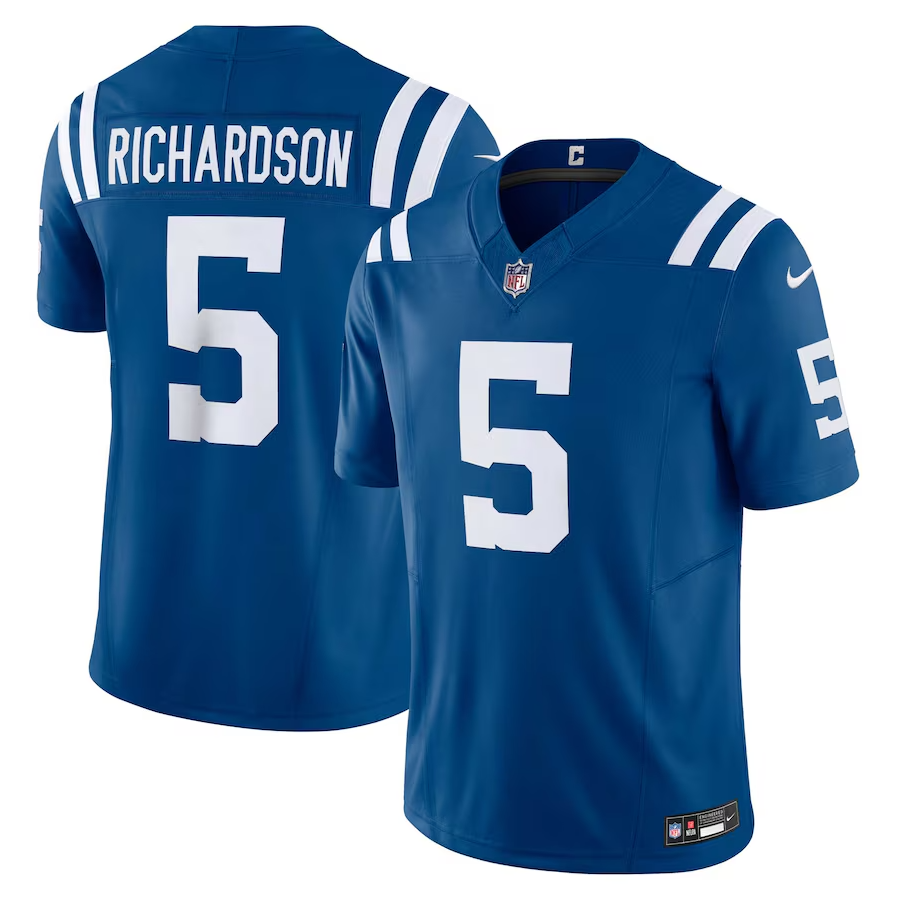 Camisa NFL Indianapolis Colts Vapor F.U.S.E. Limited Jersey Azul - Imagem 3