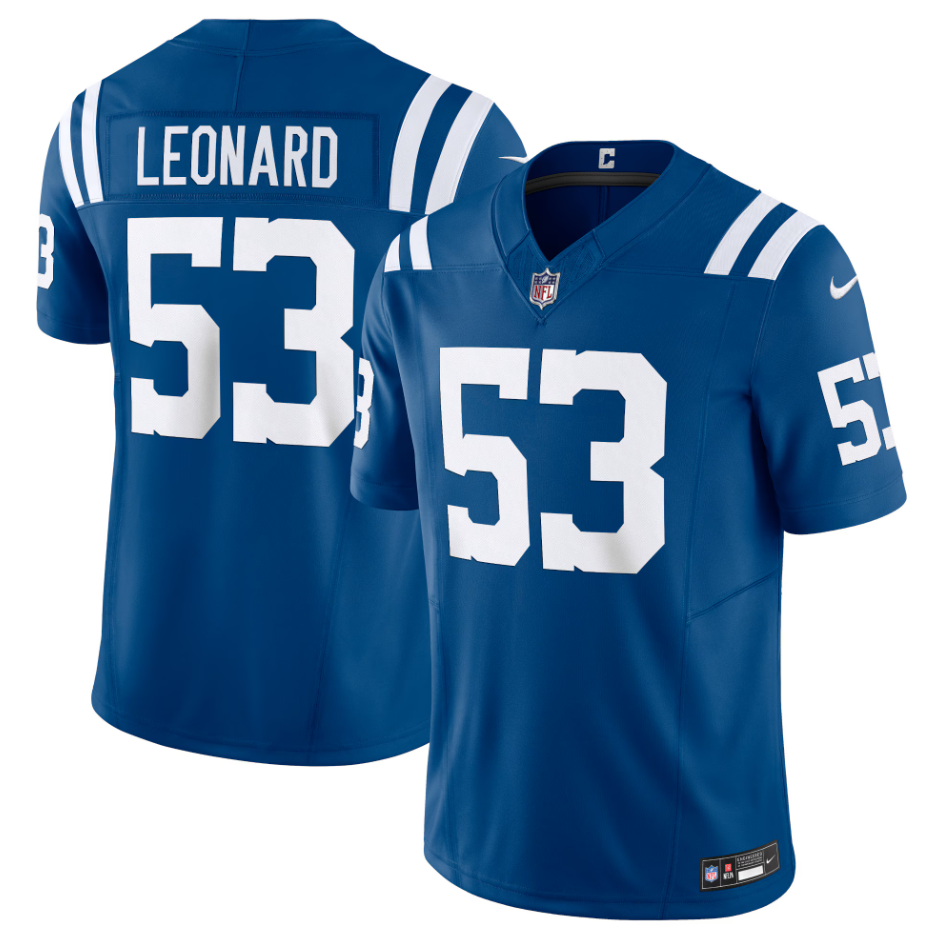 Camisa NFL Indianapolis Colts Vapor F.U.S.E. Limited Jersey Azul - Imagem 2