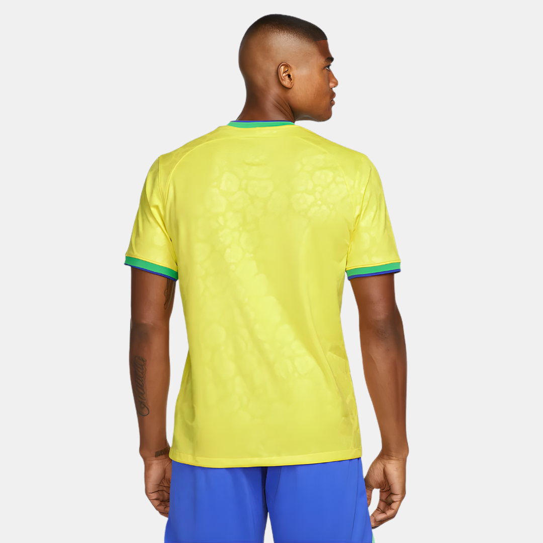Camisa Seleção Brasileira I 2022 Torcedor Masculina - Amarela - Imagem 2