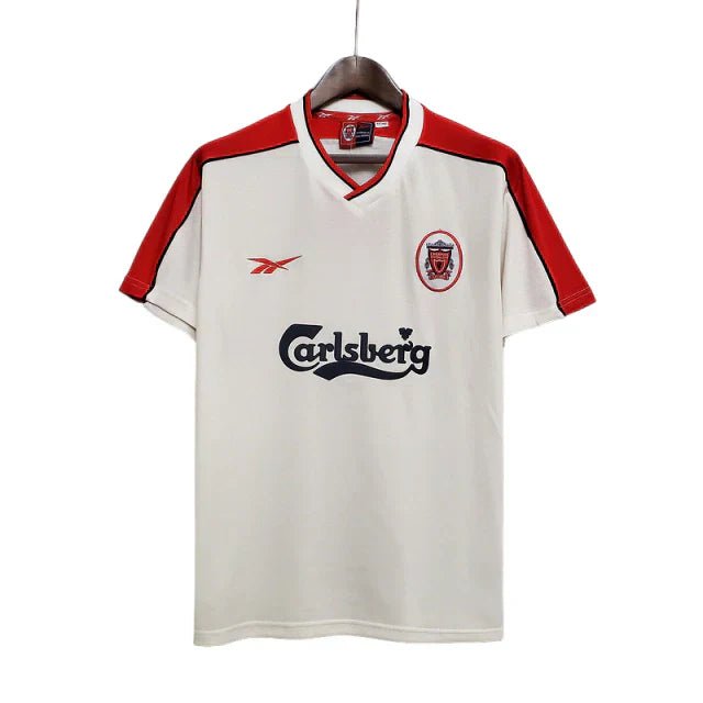 Camisa Liverpool Retrô 1998/1999 Branca - - Imagem 8