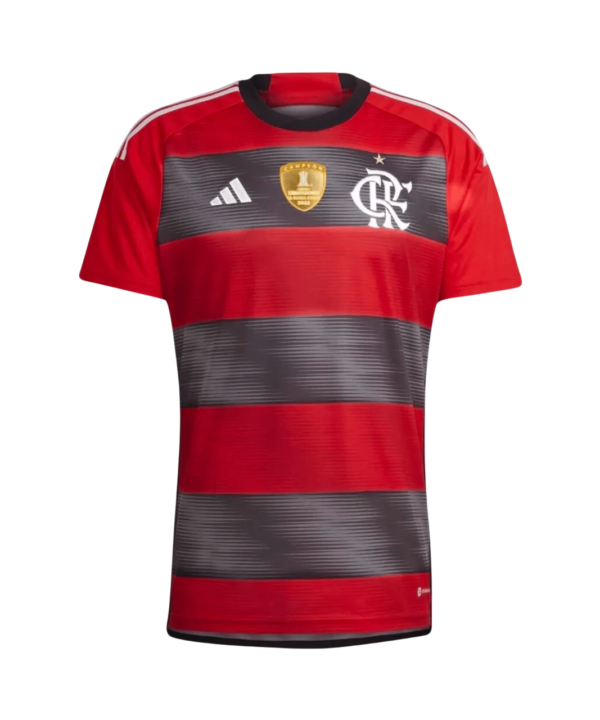 Camisa Flamengo 23/24 Home Torcedor - Vermelho e Preto