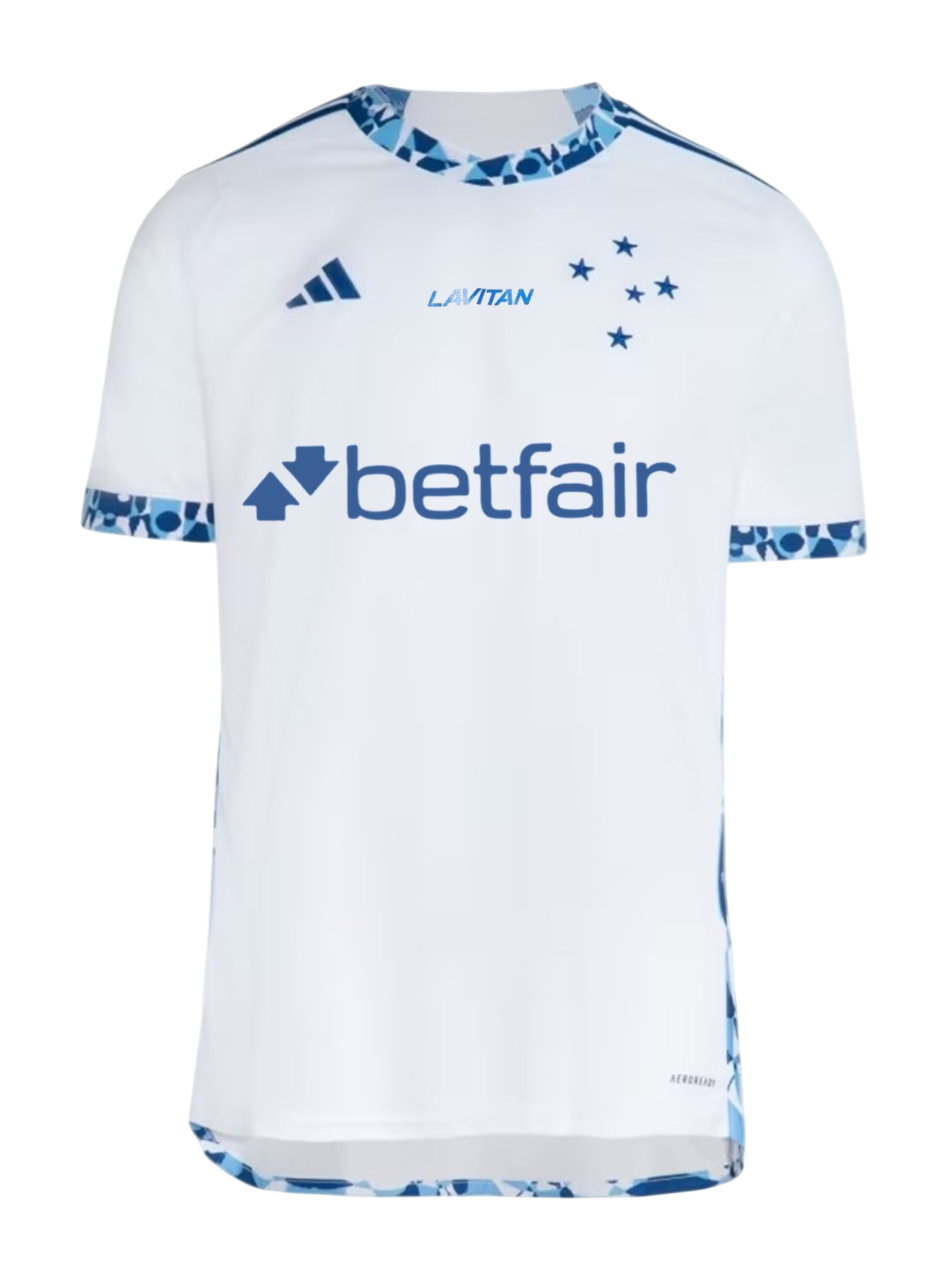 Camisa Cruzeiro 24/25 Away Torcedor - Branca