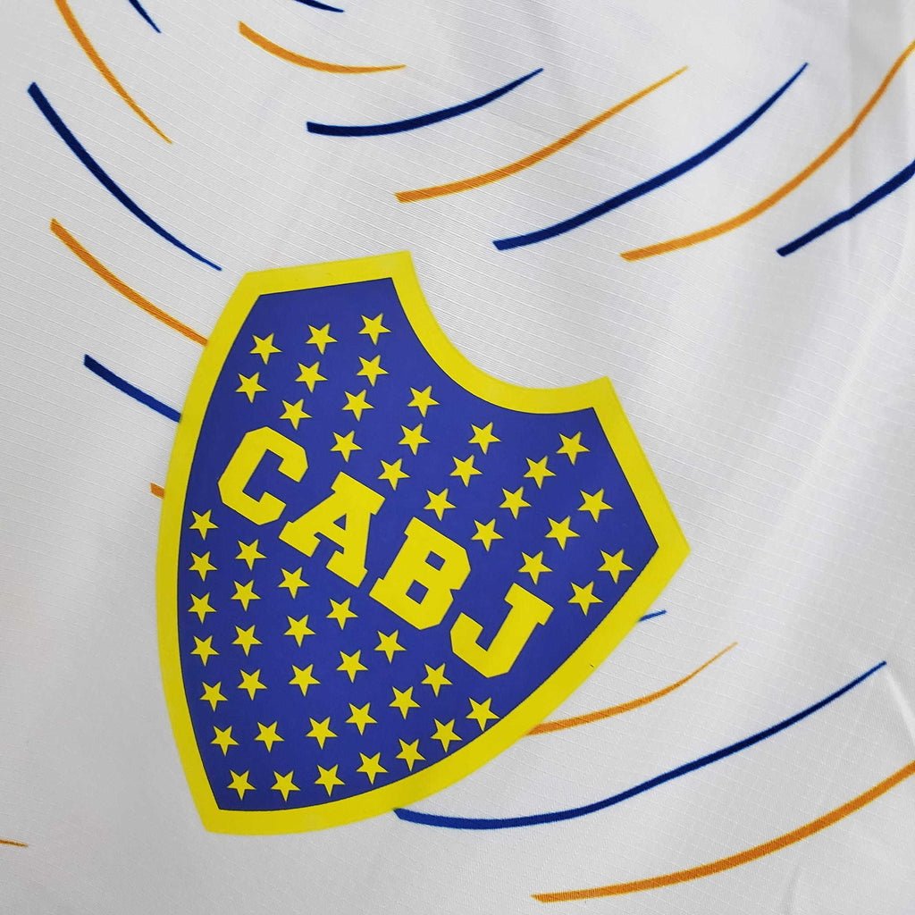 Corta Vento Boca Juniors Branco - - Imagem 5