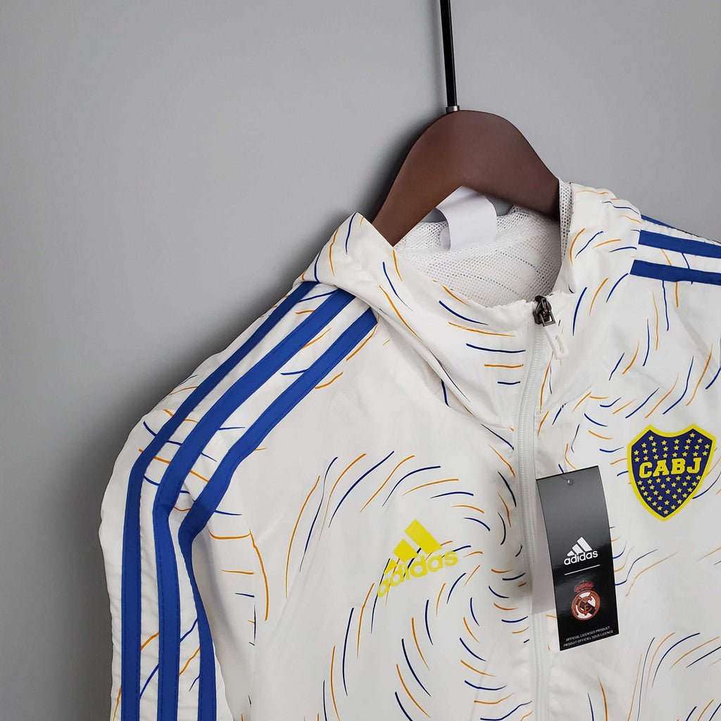 Corta Vento Boca Juniors Branco - - Imagem 3
