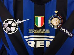 Camisa Retrô Inter de Milão I Home 2009/10 Masculino Azul e Preto - Imagem 11