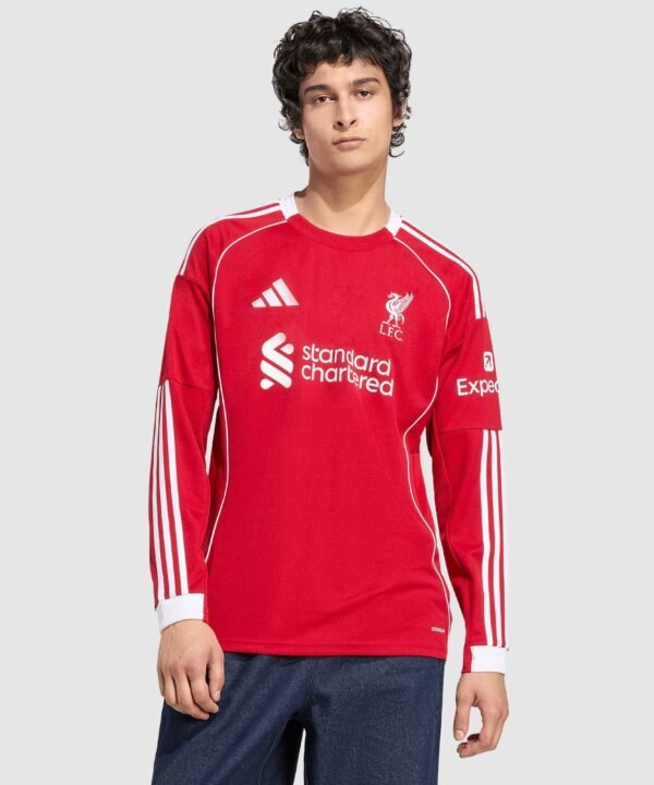 Camisa Liverpool 2025/26 I Manga Longa