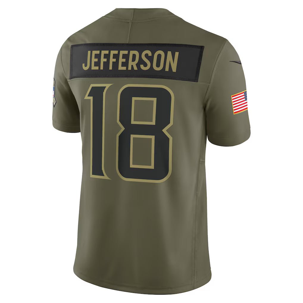 Camisa NFL Minnesota Vikings Vapor F.U.S.E. Limited Jersey Salute To Service 2025 - Imagem 3