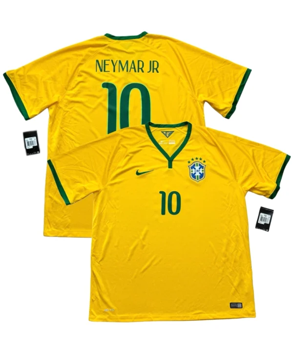 Camisa Da Seleção Brasileira 2014/15 Home Nº 10 Neymar Jr -