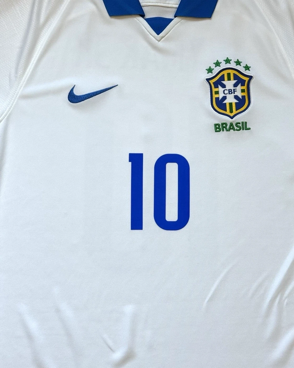 Camisa Seleção Brasileira Copa América 19/20 Torcedor Masculina - Branco - Imagem 5