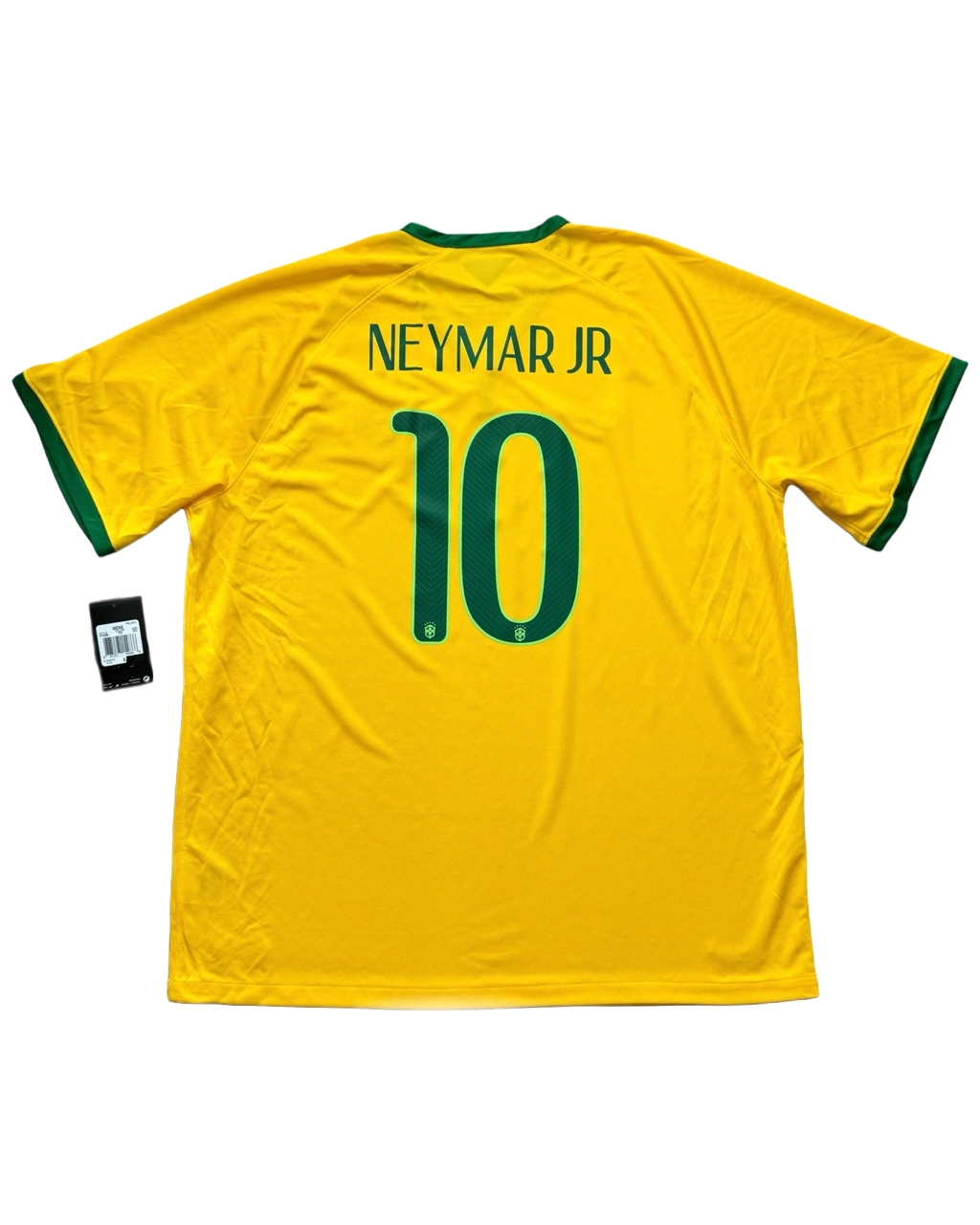 Camisa Da Seleção Brasileira 2014/15 Home Nº 10 Neymar Jr - - Imagem 3