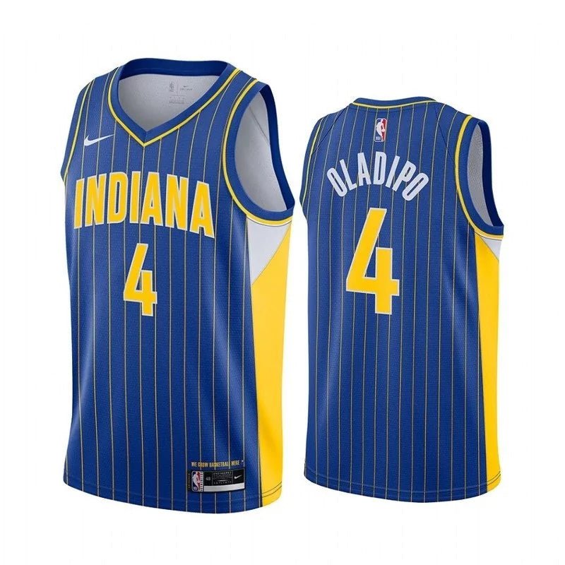 Regata NBA Indiana Pacers Swingman City Edition 20/21 Authentic Oladipo 4 - Azul