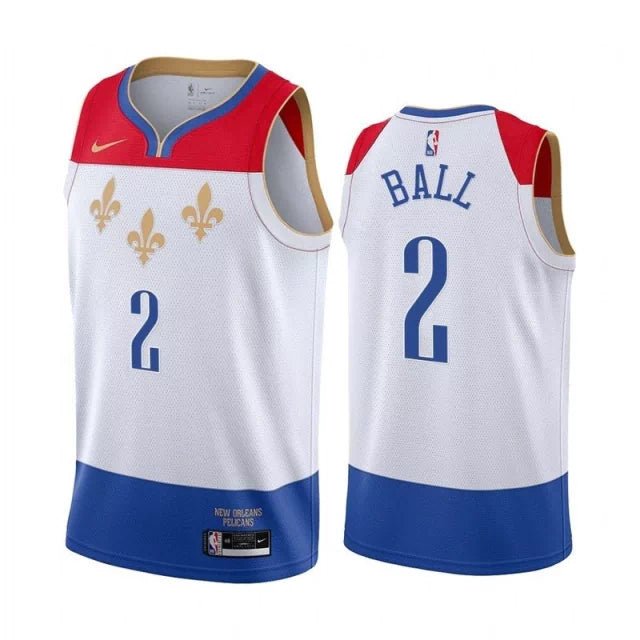 Regata NBA New Orleans Pelicans City Edition 20/21 Authentic Swingman Ball 2