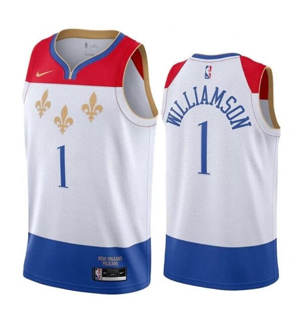 Regata NBA New Orleans Pelicans City Edition 20/21 Authentic Swingman Williamson 1