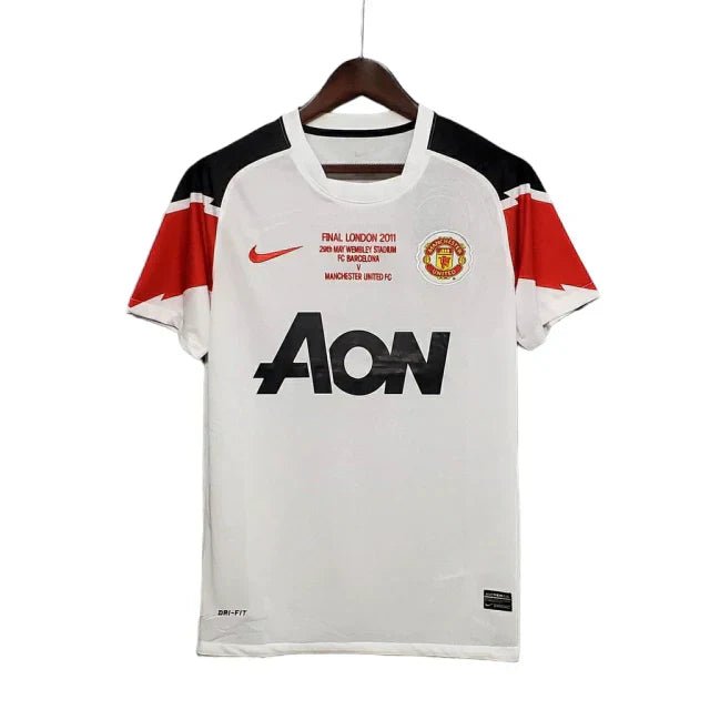 Camisa Manchester United Retrô 2010/2011 Branca -