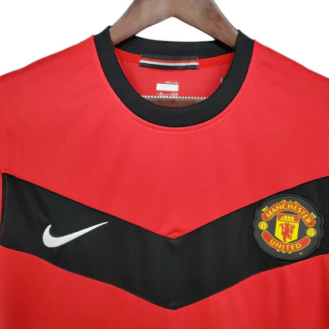 Camisa Manchester United Retrô 2009/2010 Vermelha - - Imagem 9