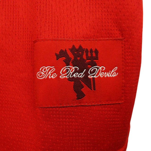 Camisa Retrô Manchester United I Home 2007/08 Masculino Vermelho - Imagem 9
