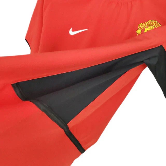Camisa Retrô Manchester United 2002/03 Masculino Vermelho - Imagem 7