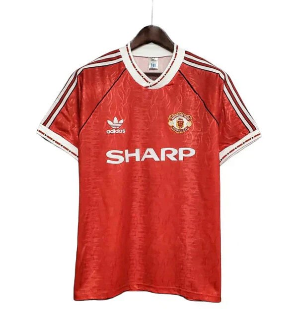 Camisa Manchester United Retrô 1990/1992 Vermelha -