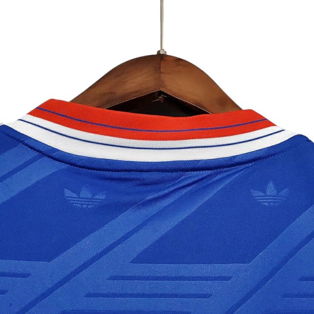 Camisa Manchester United Retrô 1986/1988 Azul - - Imagem 3