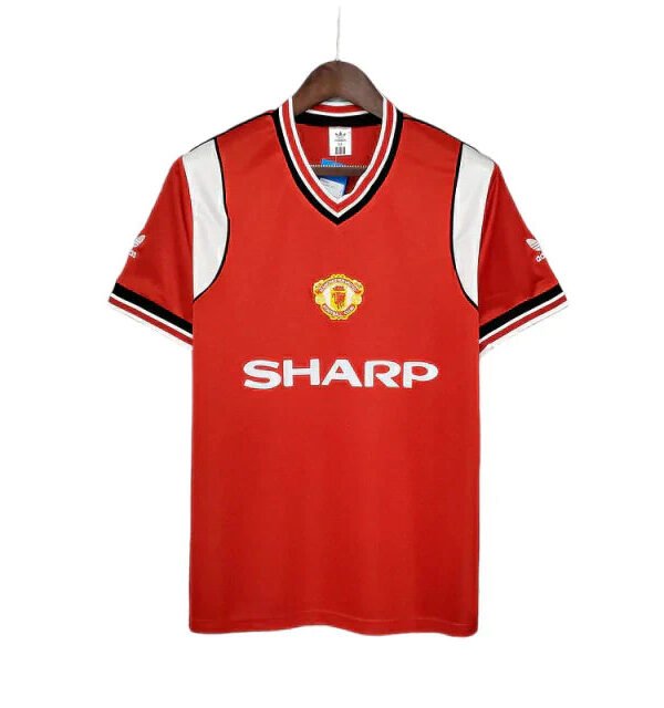 Camisa Manchester United Retrô 1985/1986 Vermelha -