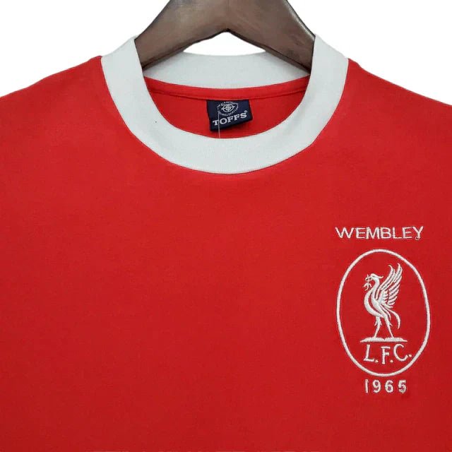 Camisa Liverpool Retrô 1965 Vermelha - Imagem 4
