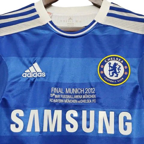 Camisa Retrô Chelsea 2012/13 Masculino Azul - Imagem 9