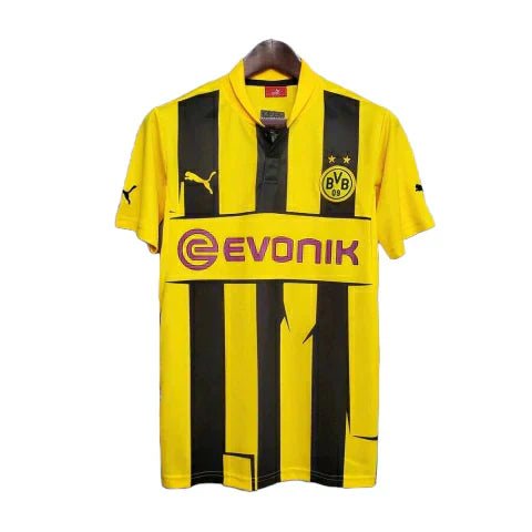 Camisa Borussia Dortmund Retrô 12/13 - - Amarela e Preta