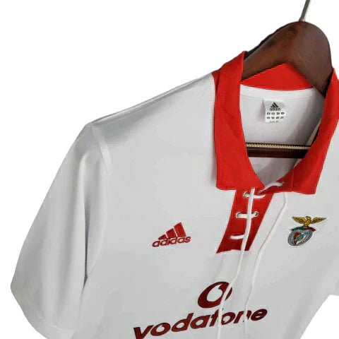 Camisa Benfica Retrô 2004/2005 Branca - - Imagem 8
