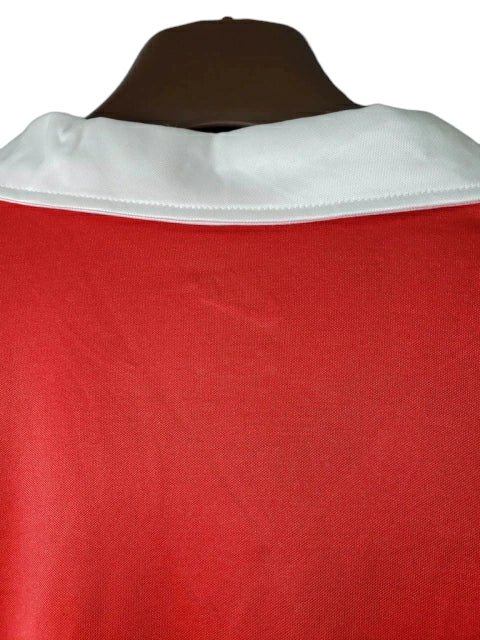 Camisa Arsenal Retrô 1998 Vermelha e Branca - - Imagem 7