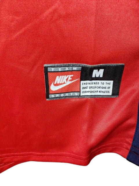 Camisa Arsenal Retrô 1998 Vermelha e Branca - - Imagem 8