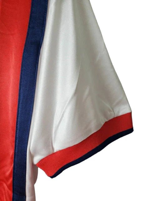 Camisa Arsenal Retrô 1998 Vermelha e Branca - - Imagem 9