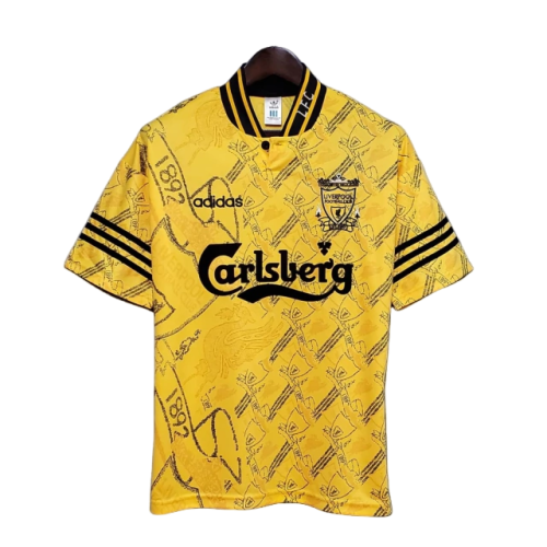 Camisa Liverpool Retrô 1994/1996 Amarela -
