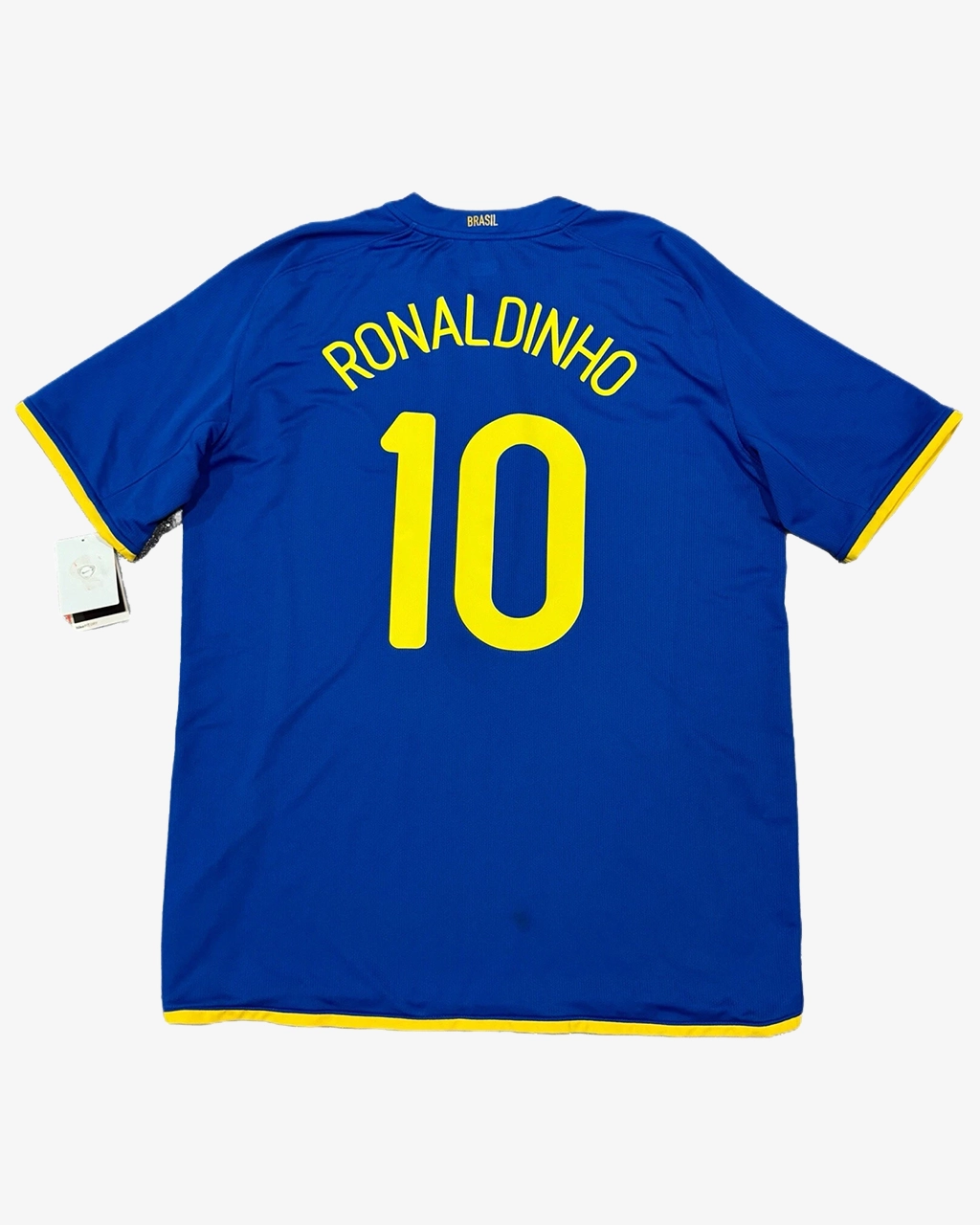 Camisa Seleção Brasileira 2008/09 Away Nº 10 Ronaldinho - Imagem 2