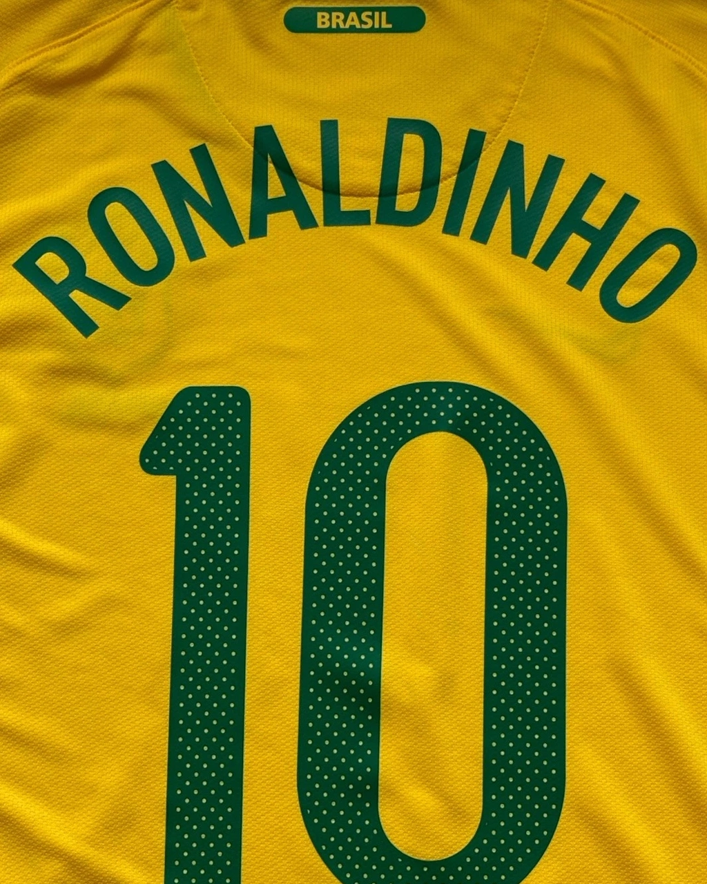 Camisa Da Seleção Brasileira 2010/11 Home Nº 10 Ronaldinho - - Imagem 12
