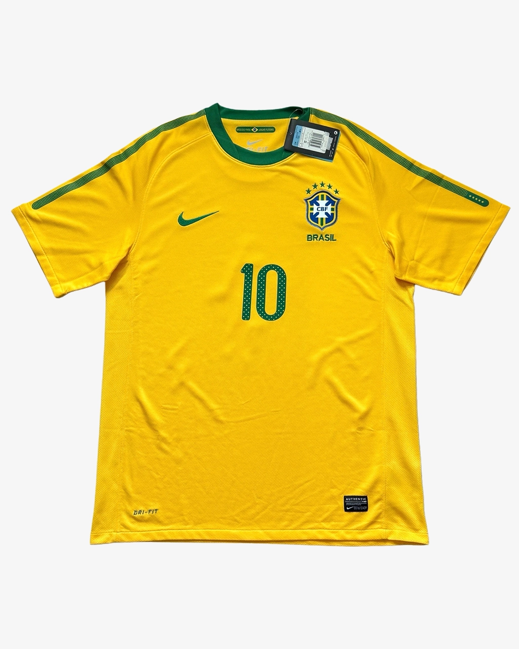 Camisa Da Seleção Brasileira 2010/11 Home Nº 10 Ronaldinho - - Imagem 2