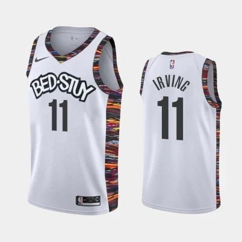Regata NBA Brooklyn Nets Authentic Irving 11 - Branca