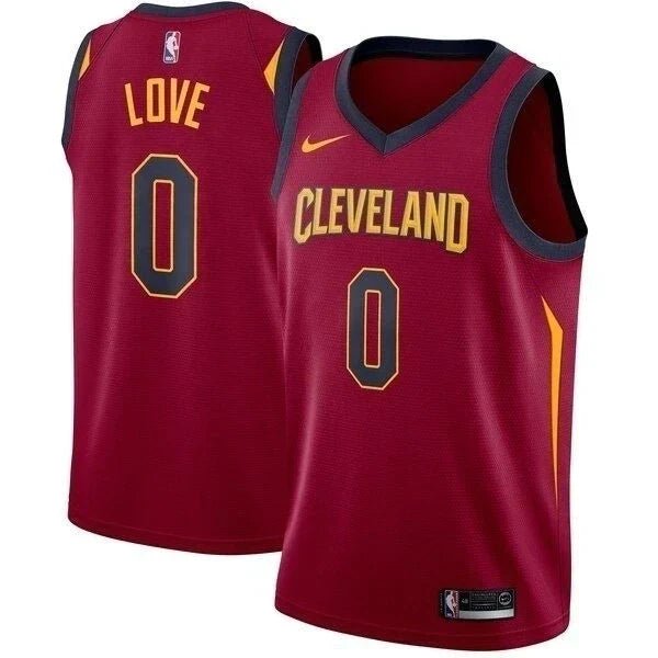 Regata NBA Cleveland Cavaliers Authentic Love 0 - Grená