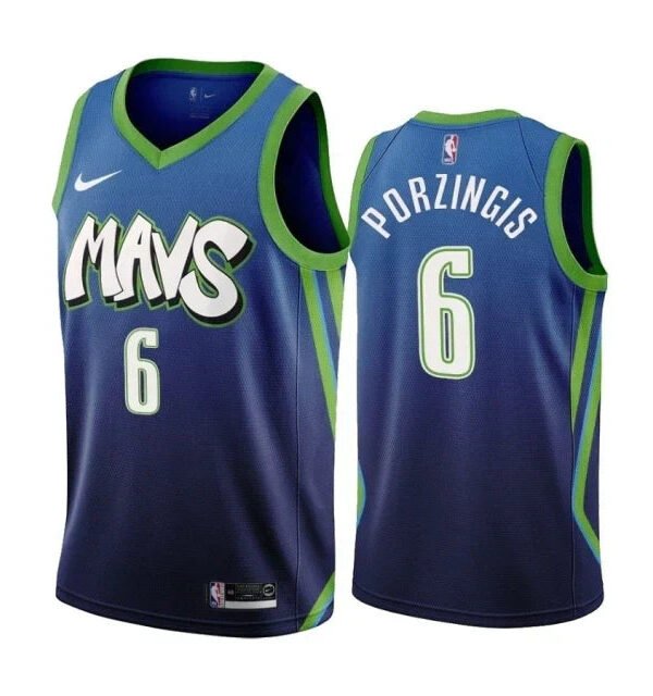 Regata NBA Dallas Mavericks City Edition 19/20 Authentic Swingman Porzingis 6
