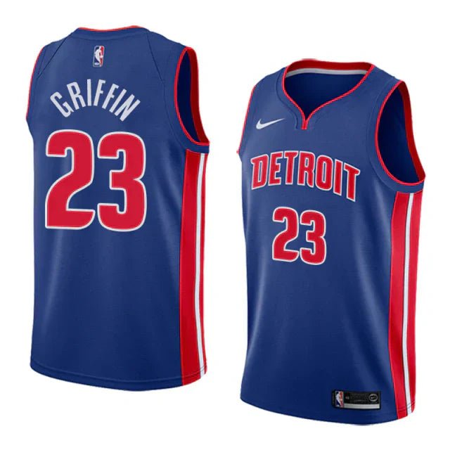 Regata NBA Detroit Pistons Authentic Swingman Griffin 23 - Azul
