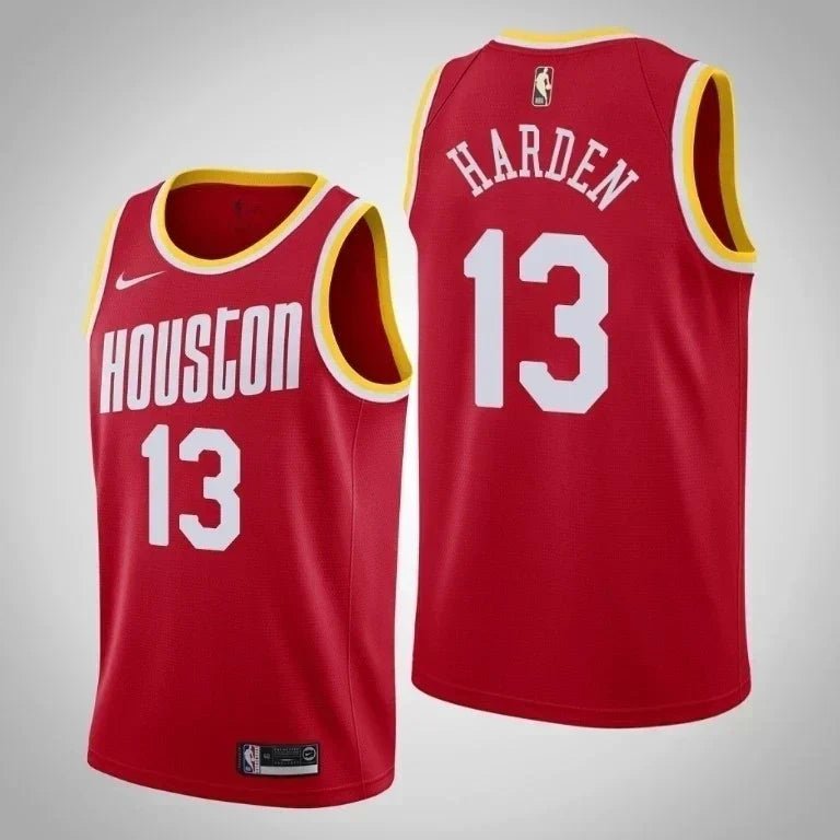 Regata NBA Houston Rockets City Edition Authentic Swingman Harden 13 - Vermelha